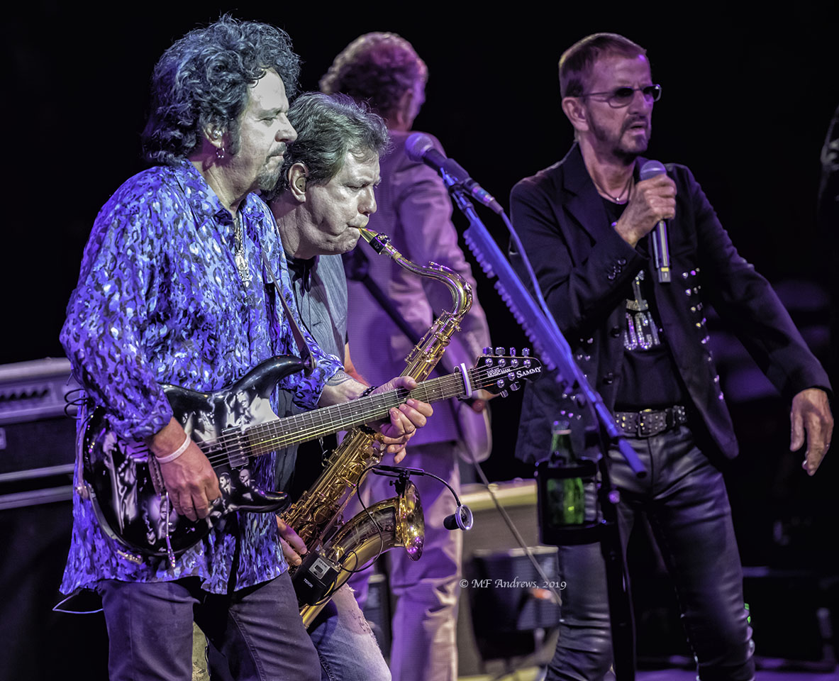 Ringo Starr and His All Starr Band on stage